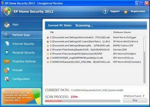 xp home security 2012